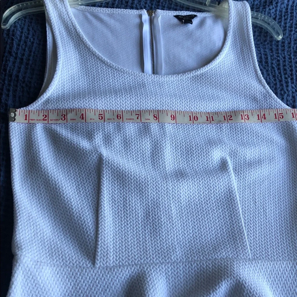Ann Taylor Peplum Sleeveless Top size MP - Picture 8 of 14